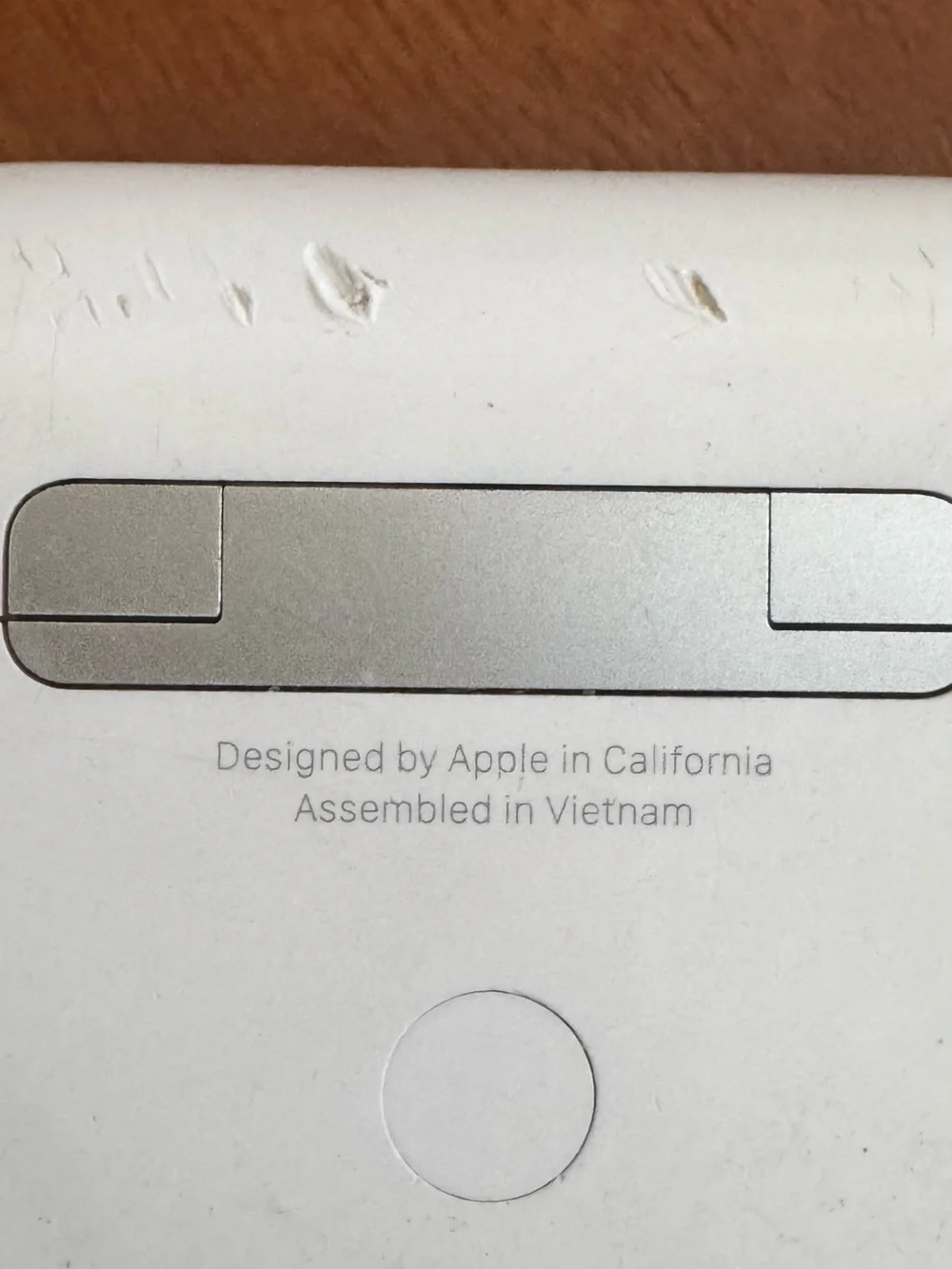 Apple White Bluetooth Earbuds Charging Case